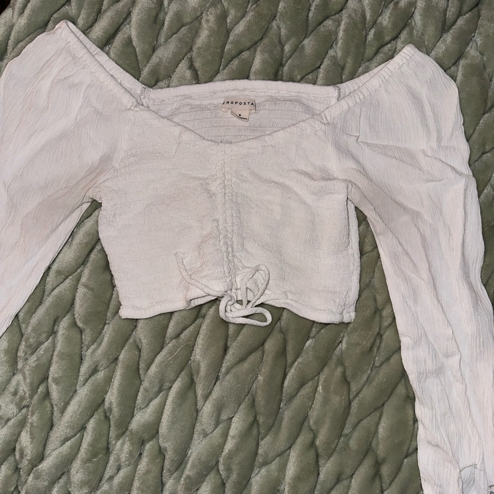 White Aeropostale top